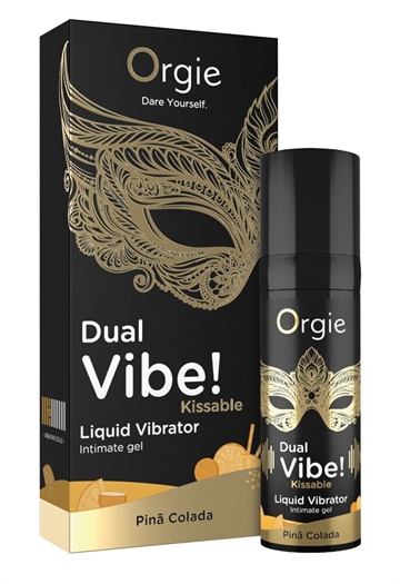 Orgie Dual Vibe! Kissable Pinã Colada gel 15ml